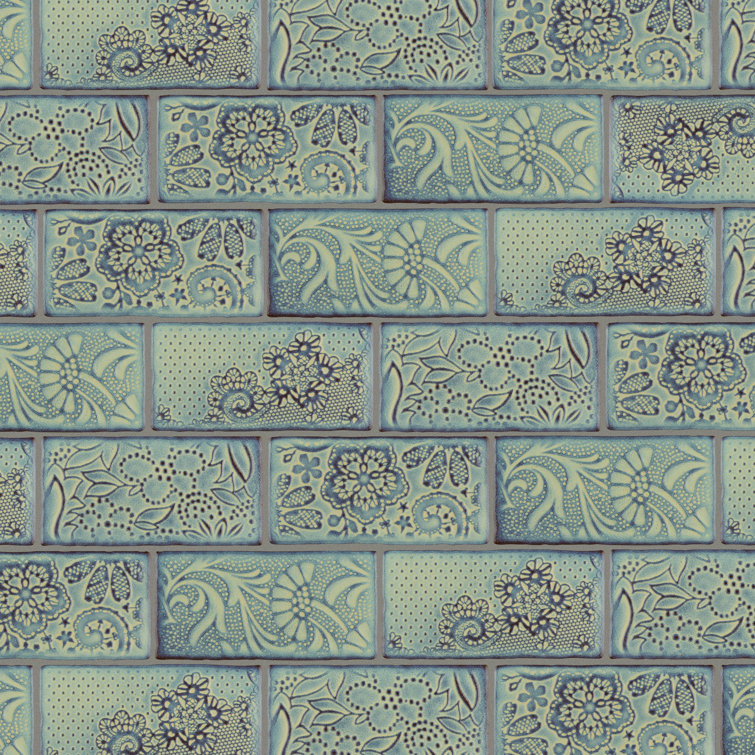 Antic Feelings 3" x 6" Ceramic Patterned Subway Tile