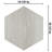 Natural 14" x 16.25" Pressed Porcelain Wood Look Wall & Floor Tile-70374848