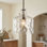 Luminaire suspendu en forme de cloche à 1 lumière Baldwyn