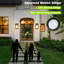 Matte Black 27cm H Outdoor Sconce