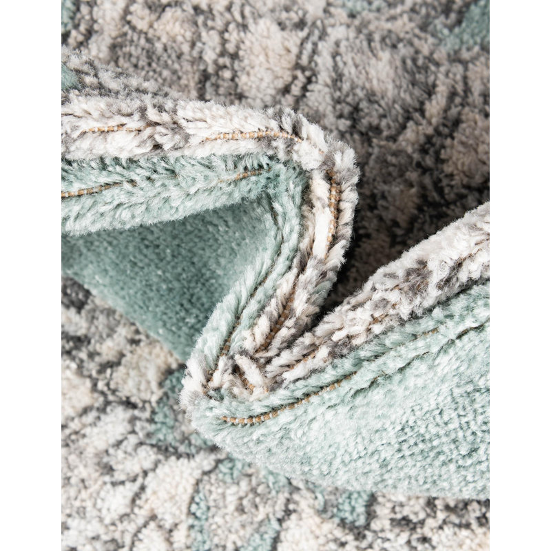 Tapis oriental oriental turquoise, Rectangle 4 pi x 6 pi