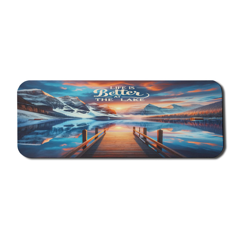 Theran Rubber Desk Pad