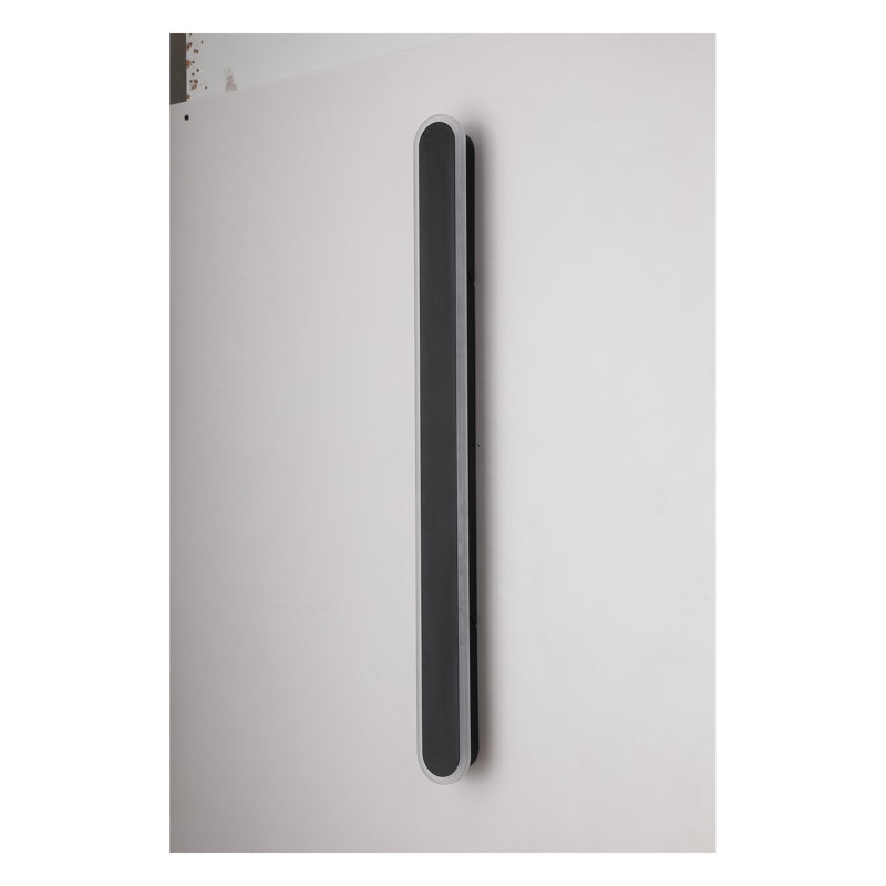 Daishia Integrated LED Outdoor Sconce, 90cm H x 8cm W x 5cm D