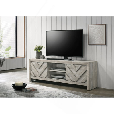Meuble télé - Blanc antique