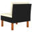 23.8" Wide Patio Sofa with Cushions-117660774-117660775