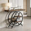 Console, table de vestibule fonctionnelle