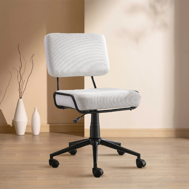 Chaise de travail Yasmein, Blanc