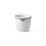 Black Lace Porcelain Teacup