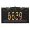 Signature Series 1-Line Wall Address Plaque