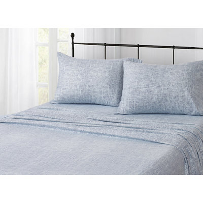 Ensemble de draps pour chambre d'amis 100% coton Habil