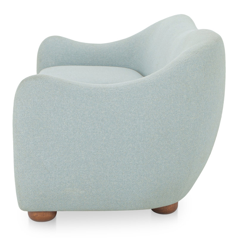Bria Sofa, Mist Blue Performance Weave