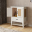 Armoire décorative avec tiroir de rangement, tablette réglable