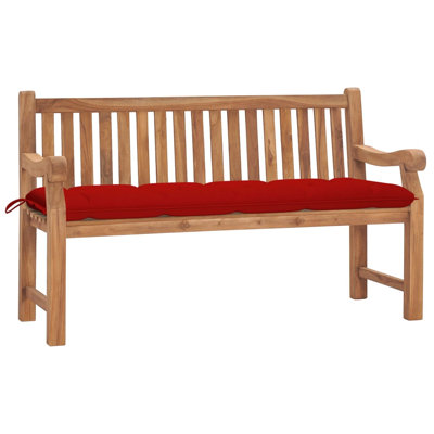 Banc de jardin en teck Stamatina
