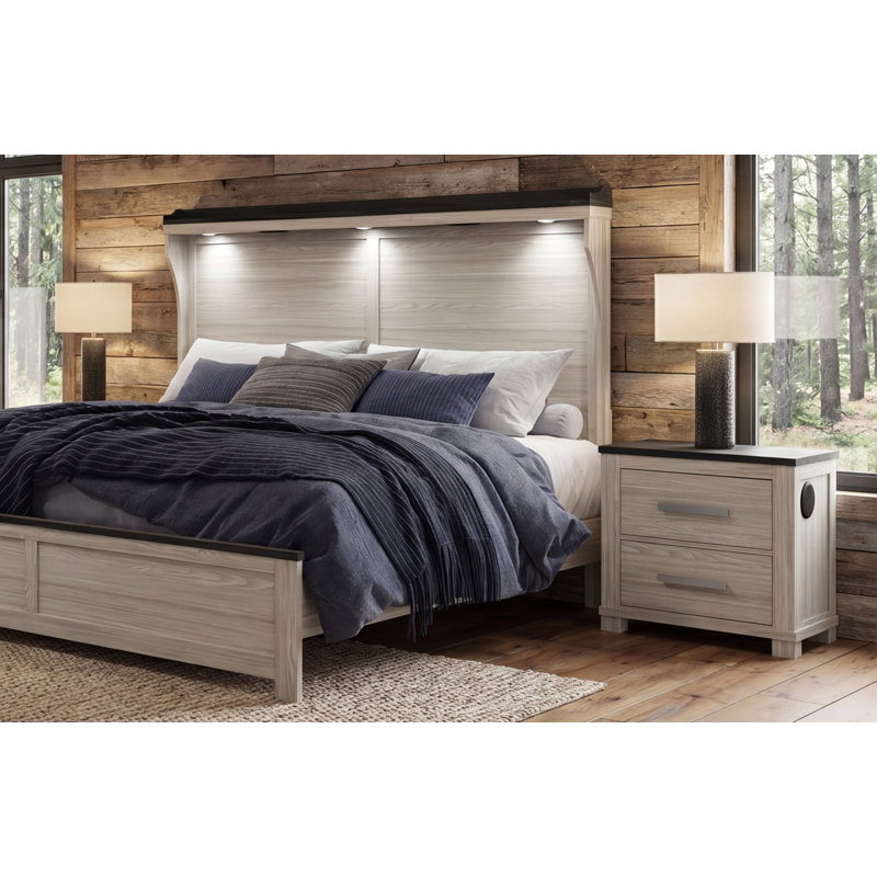 Ashley Brown Queen Bed, Queen
