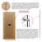 Neema Modern Beveled Glass Wall Mirror-1319550335