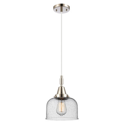 Downtown Urban - Caden Almitra - 1 Light Cord Hung Mini Pendant - Shade