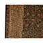 Tapis beige / noir / pêche de haute qualité noué à la main One-of-a-Kind
