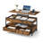 Lift Top Coffee Table with Storage Drawers-2113431210