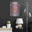 Bungalow Rose «Petals Mandala» par Hello Angel, art mural en métal-716730028
