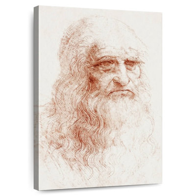 Leisha Portrait Of A Man In Red Chalk 1510