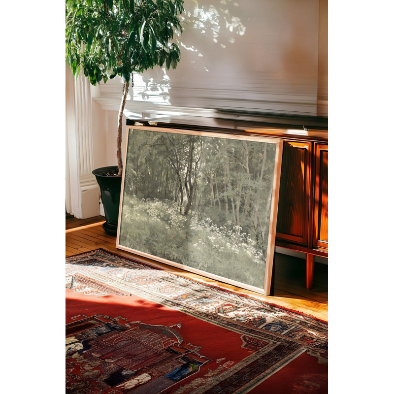 Peinture décorative encadrée