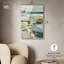 Décoration murale verte "Eroding Shores" par Art Remedy-118140295
