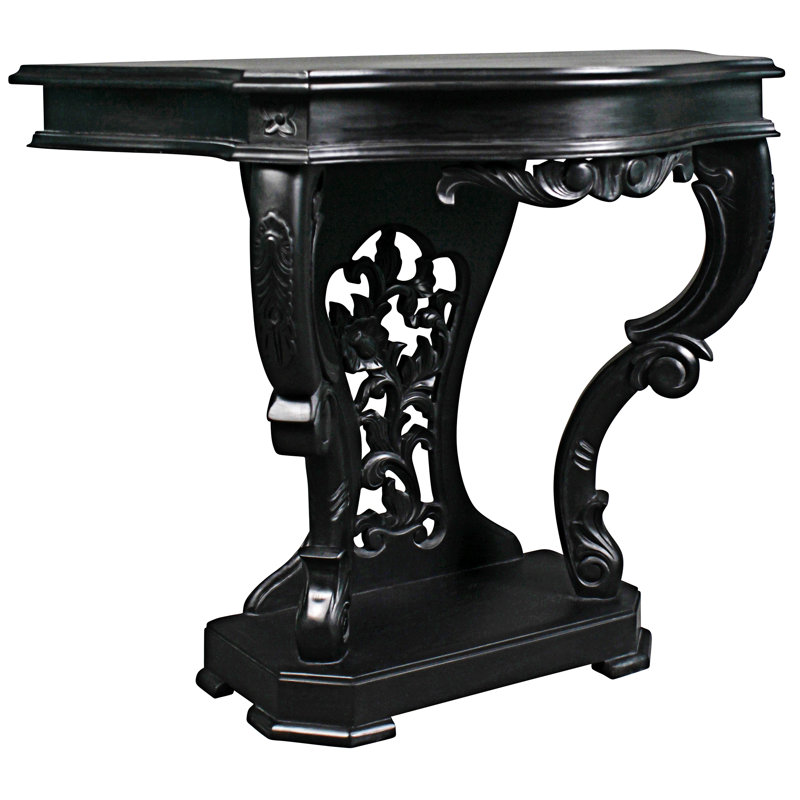Val de Loire 38'' Console Table, Black