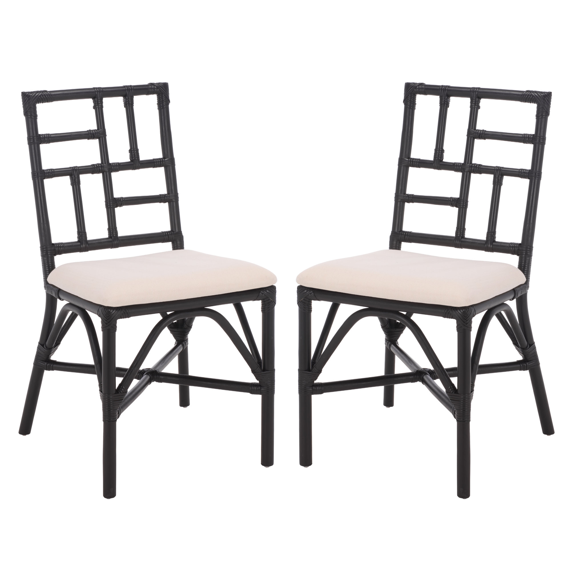 46.99Cm Wide Parsons Chair, Black