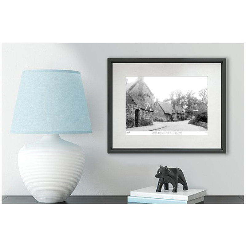 Great Haseley, The Village C1955 by Francis Frith - Single Picture Frame Print, 28cm H x 36cm W x 2.3cm D