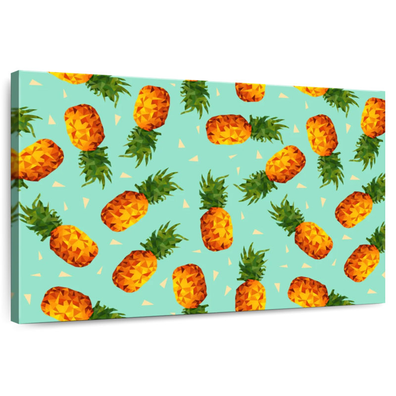 Yarlin Hipster Pineapples, 16" H x 24" W