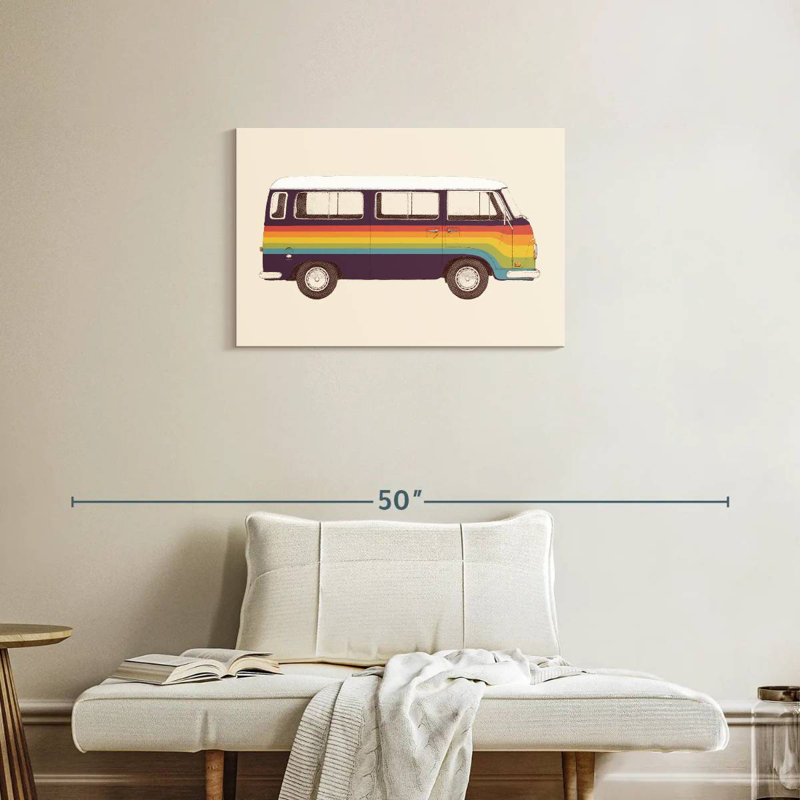 Mehar Rainbow Van, 20" H x 30" W