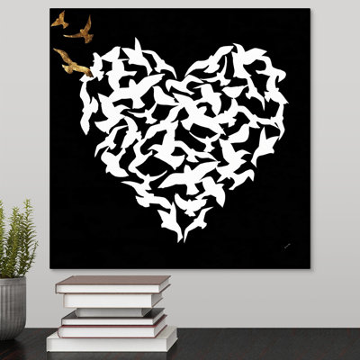 « cardiaque aflutter ii », impression sur toile