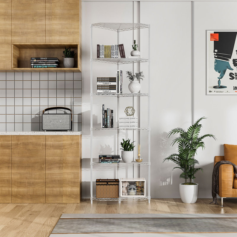 Librun 20 " W Adjustable Shelving Unit, White