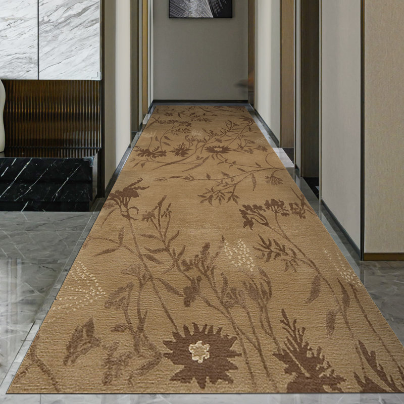 Floral Area Rug, Rectangle 4' x 6'