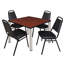 Plateau de table Kee Square, 4 chaises empilables-472020733-472020729-472020678