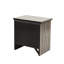 Table de chevet brune avec 2 tiroirs - construction stable et durable