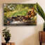 Sunlit Horses IV - reproduction de photo sur toile simple-106164928-106164925
