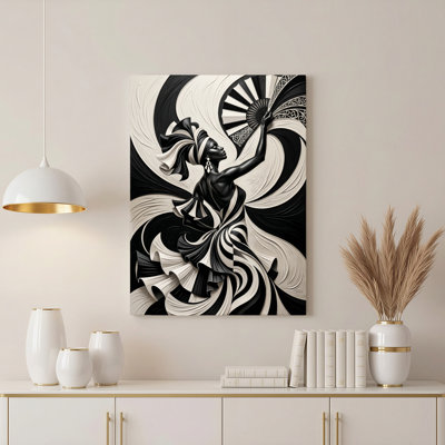 Art mural en toile Gallery Wrap for pour le salon, la chambre à coucher, le bureau ou le vestibule - décoration murale décorative avec art déco