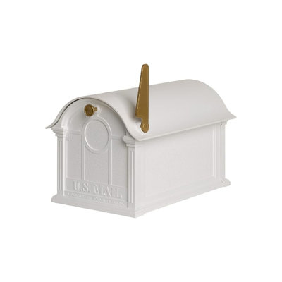 Whitehall Balmoral Mailbox - White,Extra Large