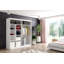 DEBA Wardrobe with Mirrored Sliding Doors-350006451