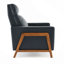 Fauteuil inclinable en cuir