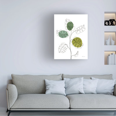  Art mural sur toile «Garden Delight II» par Yvette St. Amant