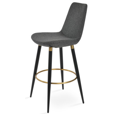Tabouret de bar et de comptoir Eiffel Ana en laine