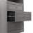 Oneybrook 36" W Closet System with Drawers-91341384