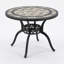 Round Outdoor Dining Table , 100cm W 100cm D