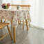 Nappe à motif floral 52 x 70 pouces, résistante aux taches et imperméable, pour table de salle à manger