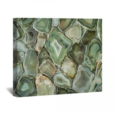 «Geode Canvas Wrap» - Décoration murale nature