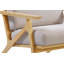 Chaise longue Cue en chêne naturel blanc-2054935020