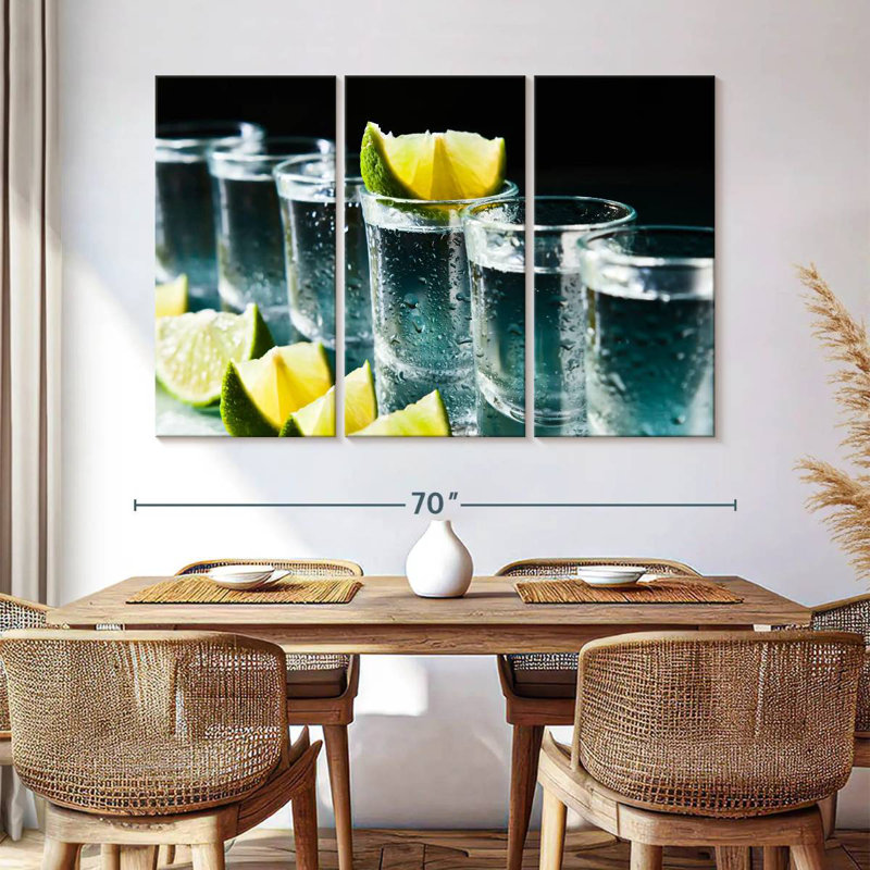 Yarlin Lime Tequila Drinks, 24" H x 38" W