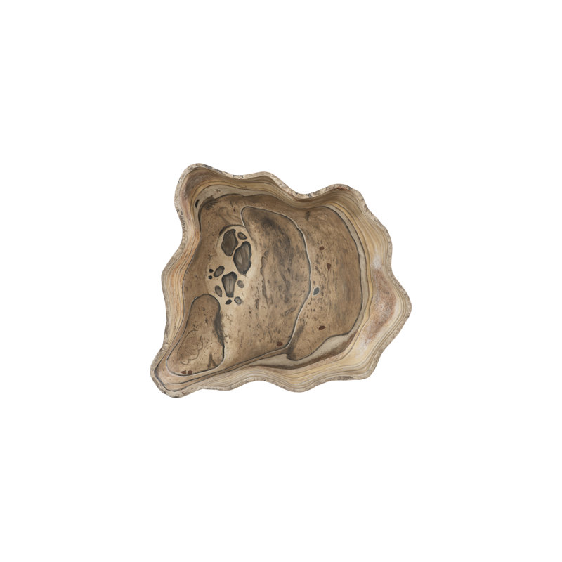 Cast Wall Onyx Bowl, Faux Finish, LG